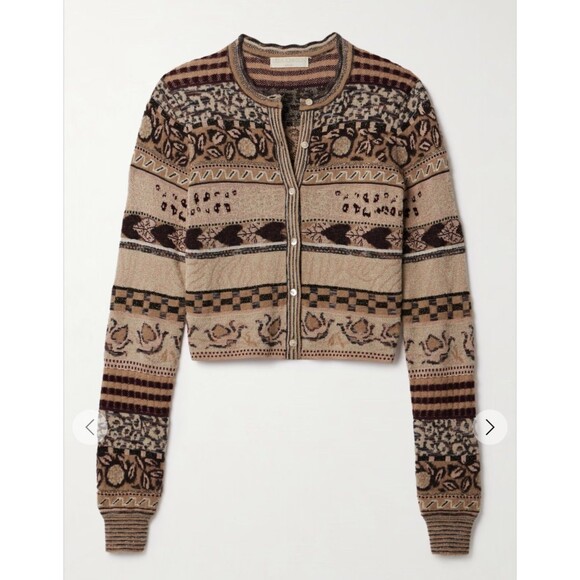 Ulla Johnson Multicolor Patterned Cardigan - Picture 3 of 9